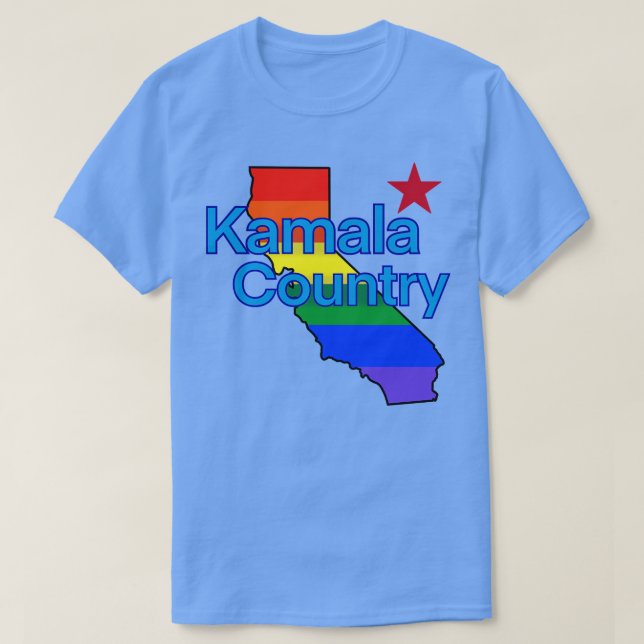 Bienvenue à Kamala Country TShirt 1 (Design devant)