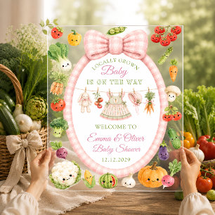 Bienvenue à la Baby Shower du Marché de Producteur