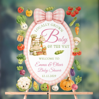 Bienvenue à la Baby Shower pour une Fille Issue de