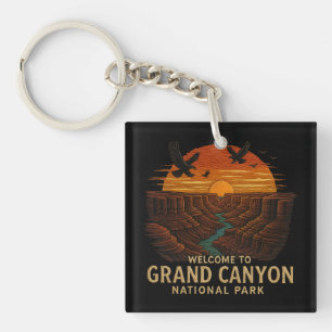 Bienvenue à la broderie Grand Canyon National USA