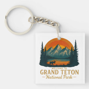 Bienvenue à la broderie Grand Teton National USA