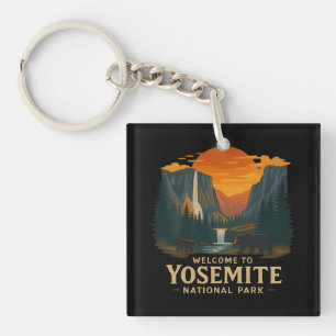 Bienvenue à la broderie Yosemite National USA