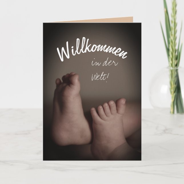 Bienvenue à la Carte de voeux du monde (Devant)