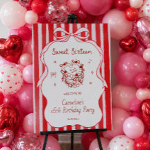 Bienvenue à la fête d'anniversaire Sweet Sixteen R