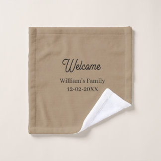 Bienvenue à la maison ajout du nom de famille inau