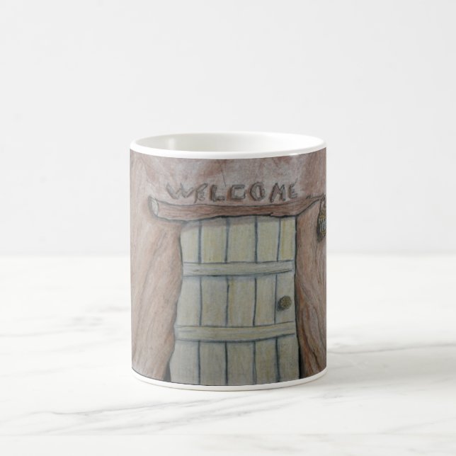 Bienvenue à la mug 11oz (Centre)