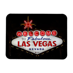 Bienvenue à Las Vegas Sign #2 Magnet