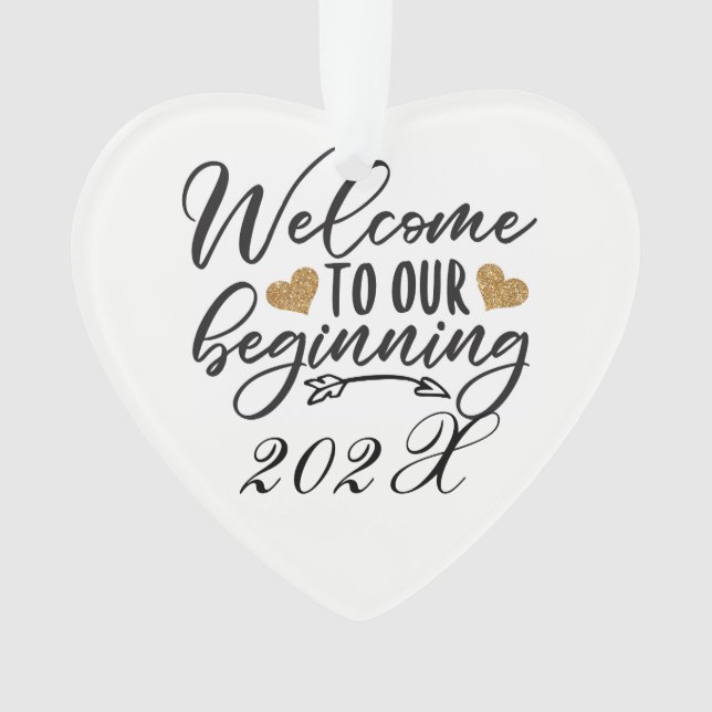 Bienvenue À Notre Début Annuel (devant)