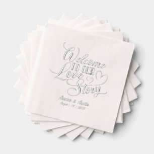 Bienvenue À Notre Mariage D'Histoire D'Amour