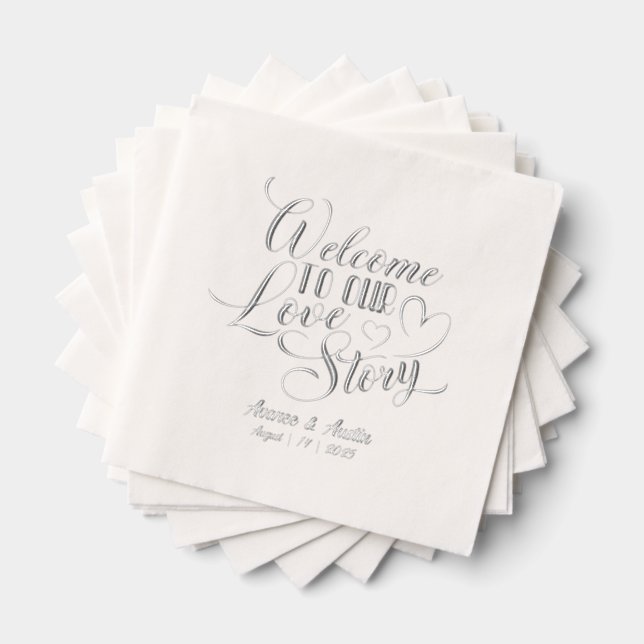Bienvenue À Notre Mariage D'Histoire D'Amour (Insitu (empilé))