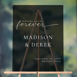" BIENVENUE À NOTRE Mariage FOREVER "