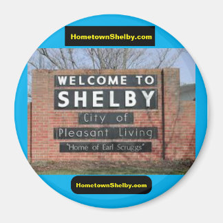 BIENVENUE À SHELBY Magnet