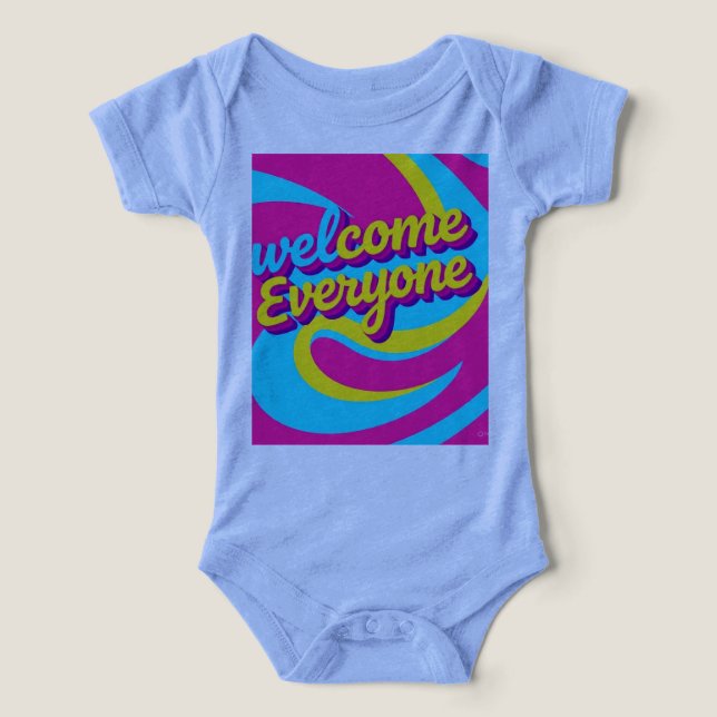 Bienvenue à tous conception pour  (Design Recto)