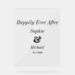 Bienvenue au mariage pour toujours heureux