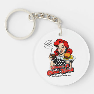 Bienvenue Au Porte - clé Acrylique Clown World