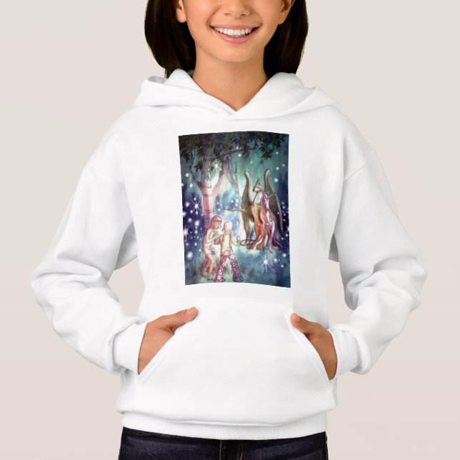 Bienvenue au T-shirt à capuche Fairyland (Devant)