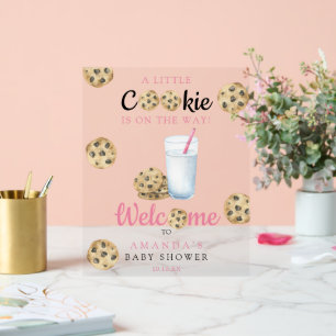 Bienvenue Bébé Fête de Gâteau et Lait