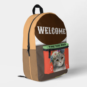 Bienvenue chat Collection de sacs à dos