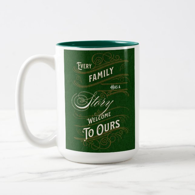 Bienvenue dans la tasse familiale (Gauche)