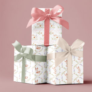 Bienvenue Dans Le Monde Envelopper Les Feuilles De