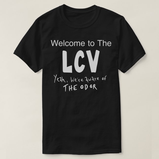 Bienvenue dans le TShirt LCV (Design devant)