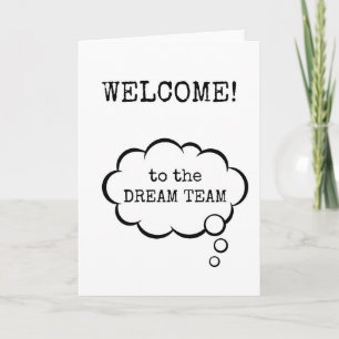 Bienvenue dans l'équipe de rêve, nouvelle carte d'