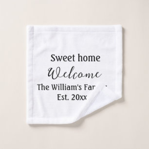 Bienvenue douce maison ajouter nom de famille anné
