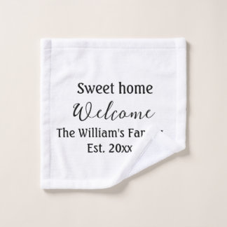 Bienvenue douce maison ajouter nom de famille anné