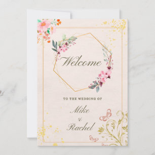 BIENVENUE INVITATION