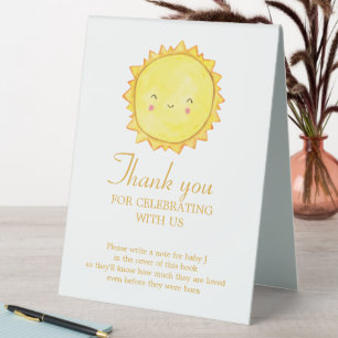Bienvenue / Merci Livre d'or Signe Soleil Douche