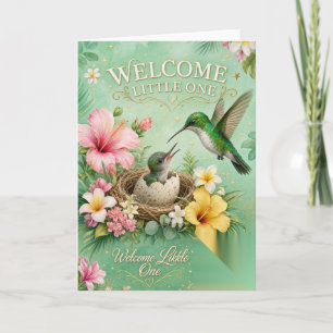 Bienvenue Petit(e) - Carte de Naissance Jamaïcaine