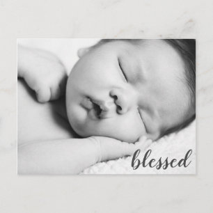 Bienvenue photo nouveau-né bébé arrivée modèle