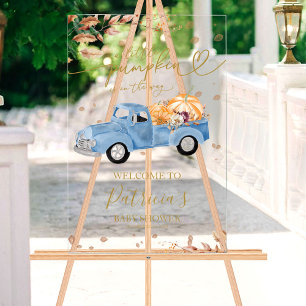 Bienvenue pour la Fête de Bébé Garçon à l'Automne