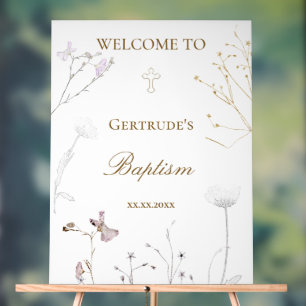 Bienvenue pour le baptême