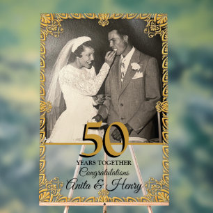 Bienvenue pour les 50 ans de mariage