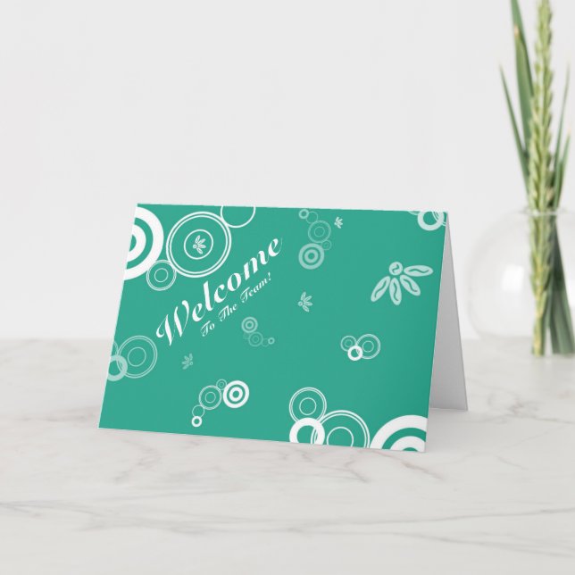 Bienvenue Sur La Carte Postale De L'Équipe Green F (Devant)