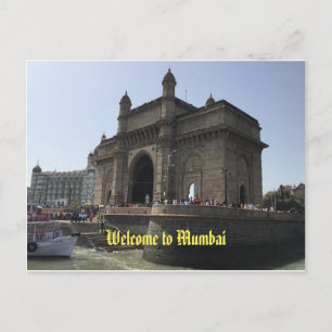 Bienvenue sur la carte postale de Mumbai
