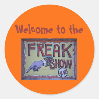 Bienvenue sur le sticker freakshow