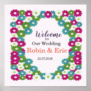 Bienvenue sur notre affiche mariage