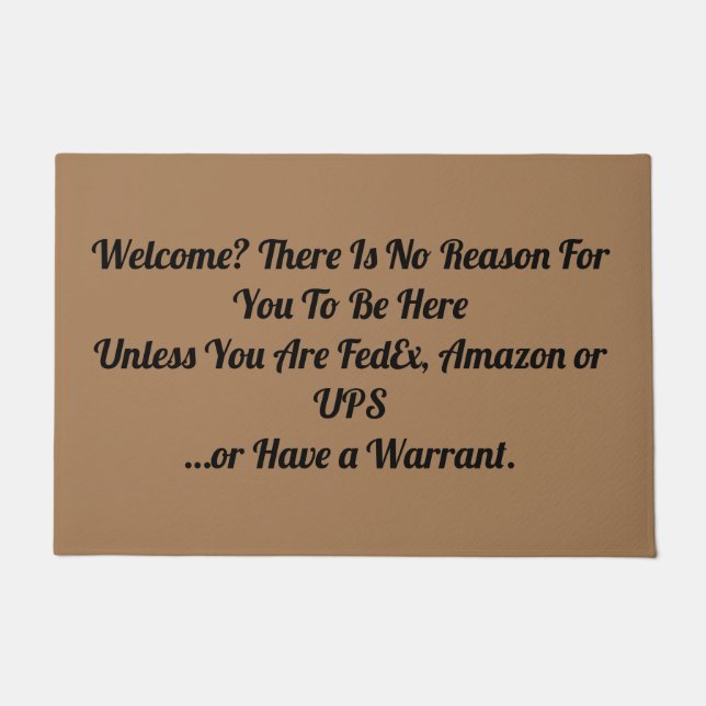 Bienvenue ? Tapis (Devant)