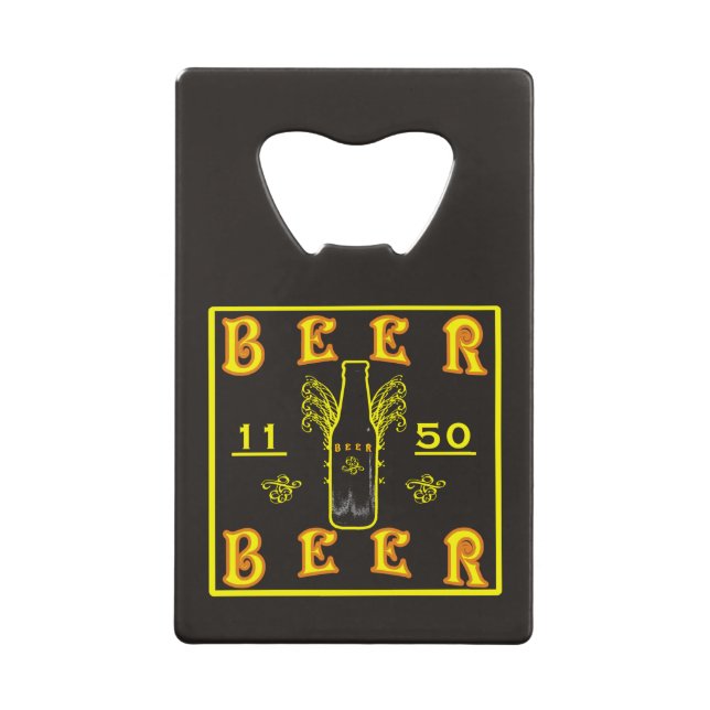 Bier 11 50 geldbeutel flaschenöffner (Vorderseite)