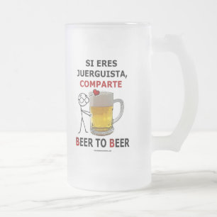 Bier 2 mattglas bierglas