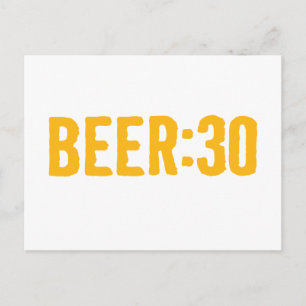 Bier: 30 postkarte