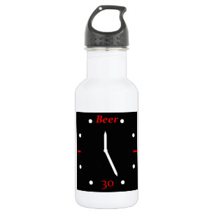 BIER 30 - Uhr Trinkflasche