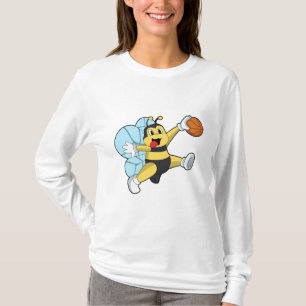 Bier als Basketballspieler mit Basketball T-Shirt
