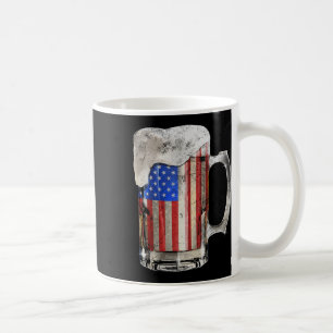 Bier American Flag 4. Juli USA trinken Party Kaffeetasse