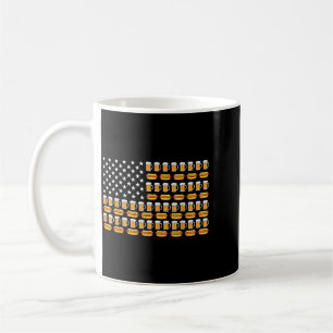 Bier Amerikanische Flagge Patriotisch Trinken 4. J Kaffeetasse