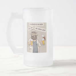 Bier-Angebote Mattglas Bierglas