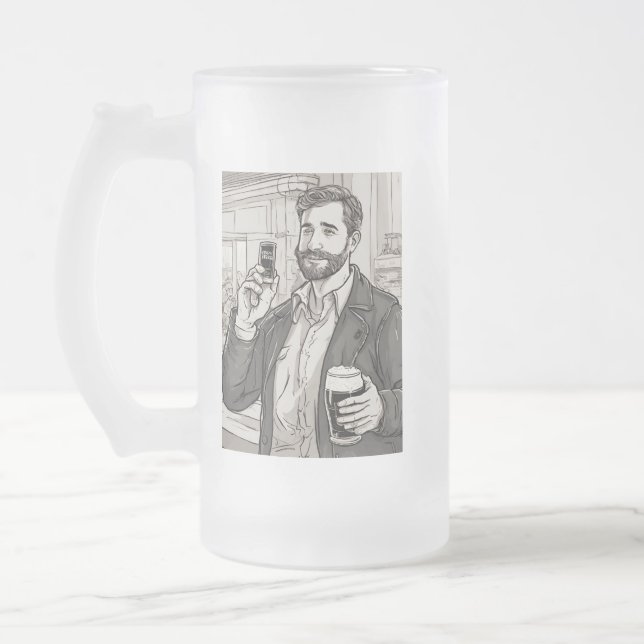 Bier-Angebote Mattglas Bierglas (Links)