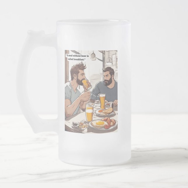 Bier-Angebote Mattglas Bierglas (Links)